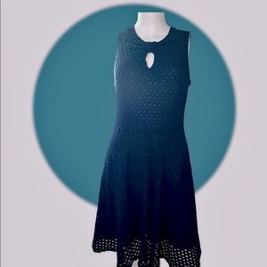Sharagano Blue Shift Dress 6